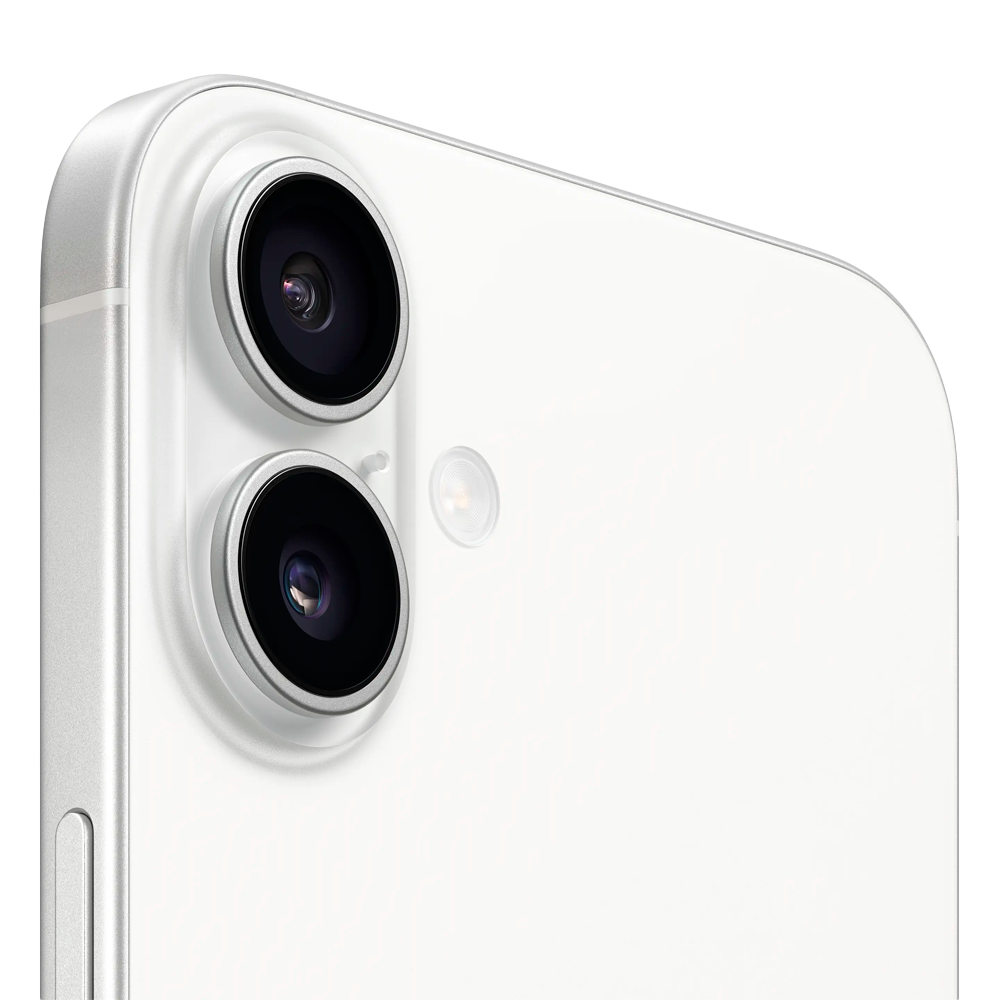 Смартфон Apple iPhone 16 Plus 128GB, Dual Sim, White (Белый)