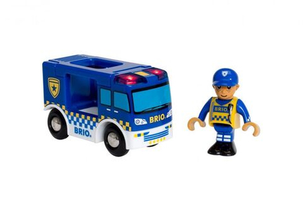 Деревянная железная дорога Brio - Полицейский фургон Brio - Брио 33825