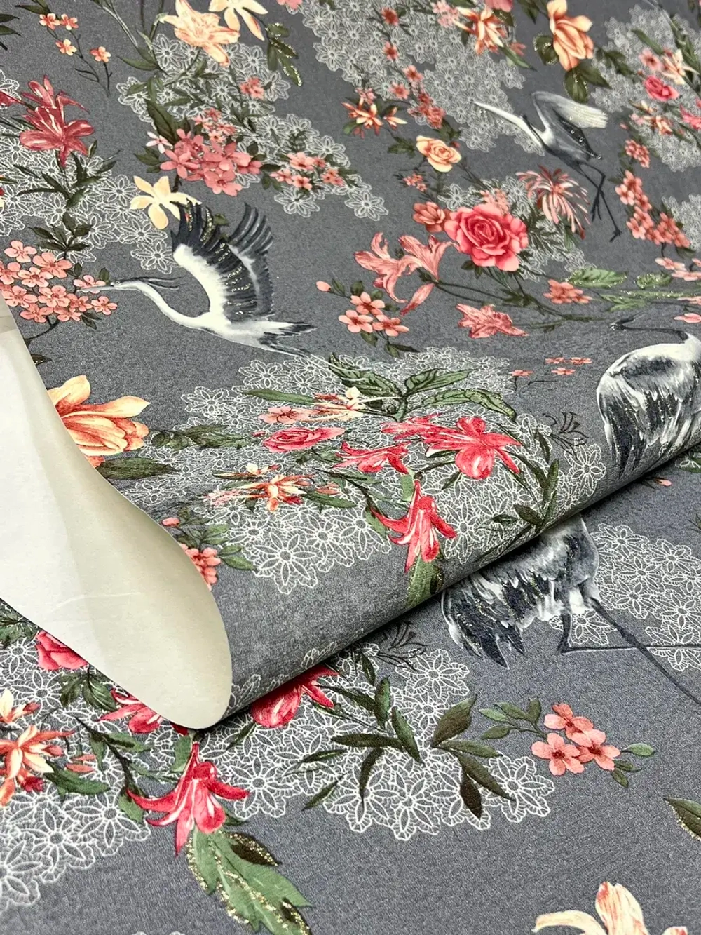 Обои флизелиновые 3501-4 Журавли Solo Китай