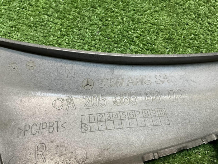 Накладка перед бампера Mercedes C w205 (18-23) AMG