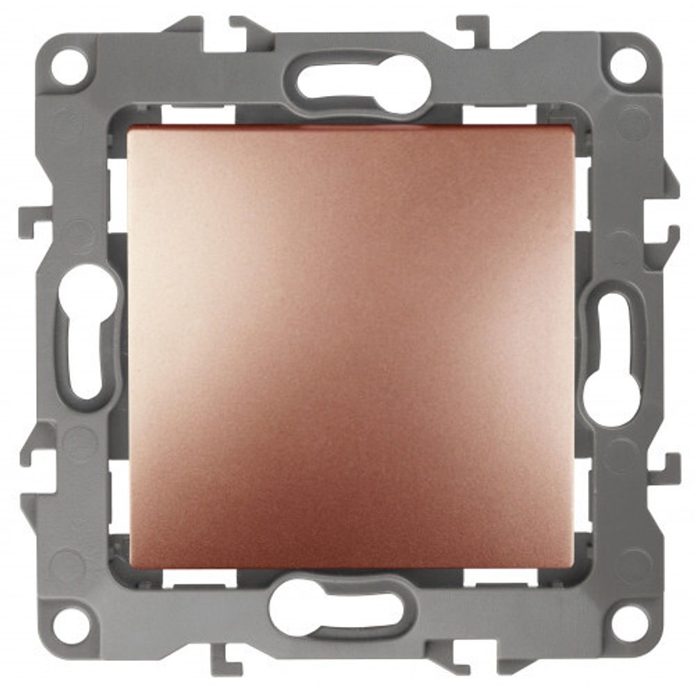 12-1111-14 ЭРА Кнопка, 10АХ-250В, Эра12, медь