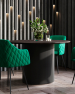 Стол обеденный Ballet 120*75 темное дерево