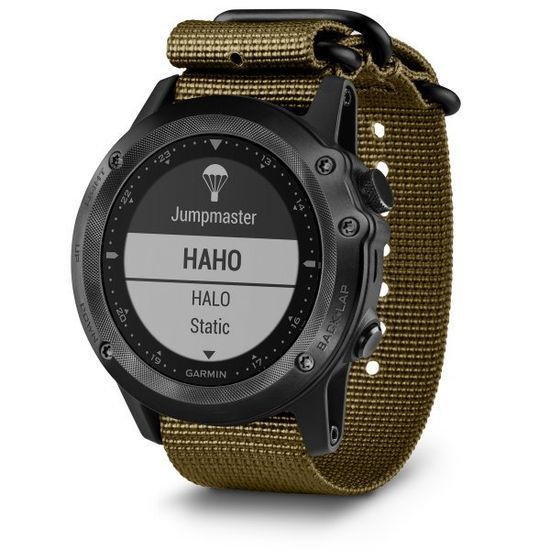 Военно-тактические смарт часы Garmin Tactix Bravo 010-01338-0A (нейлон)