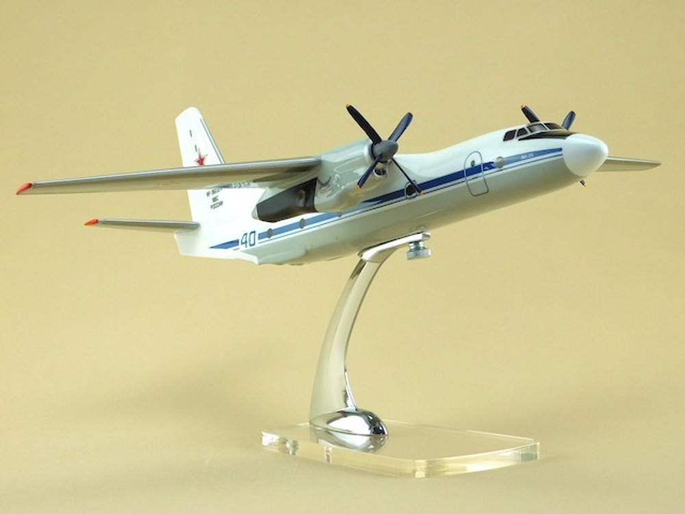 Модель самолета Ан-26 (М1:72, ВВС России, Новосибирск)