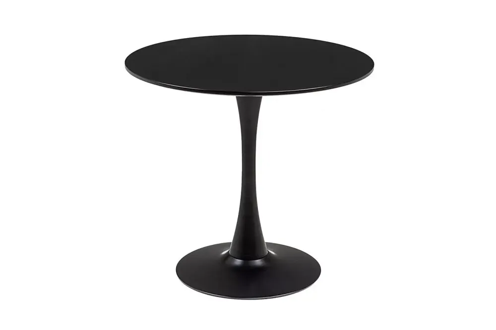 "Беллини" пластиковый круглый стол Ø80см, цвет темно-серый