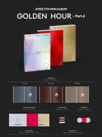 Альбом ATEEZ - GOLDEN HOUR : PART.2 11th EP Album RANDOM Version