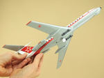 Модель самолета Ту-134Ш (М1:100, ВВС России, RF-66031, 36)