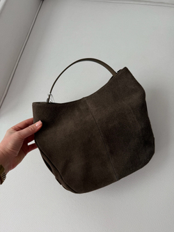 Сумка из натуральной замши