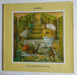 Винтажная виниловая пластинка LP Genesis Selling England By The Pound (Germany 1973)