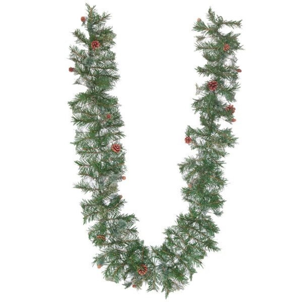 GAEM Изделие декоративное "Гирлянда еловая", 180 веток, L274 W25 H25 см