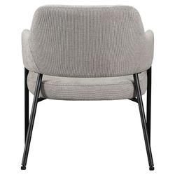 Кресло Wendy, фактурный шенилл, серое