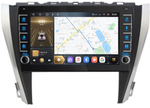 Магнитола для Toyota Camry 2014-2018 - Carmedia OL-1608 (кнопки и крутилки), Android 12, TS10, CarPlay, 4G SIM-слот