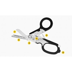 МУЛЬТИТУЛ LEATHERMAN RAPTOR RESCUE НОЖНИЦЫ 6 ИНСТРУМЕНТОВ