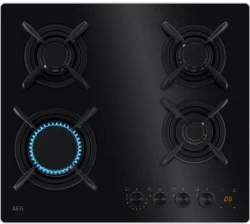Встраиваемая газовая варочная панель AEG HKB64453NB