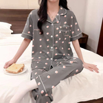 Пижама штаны+рубашка к/р 918-133