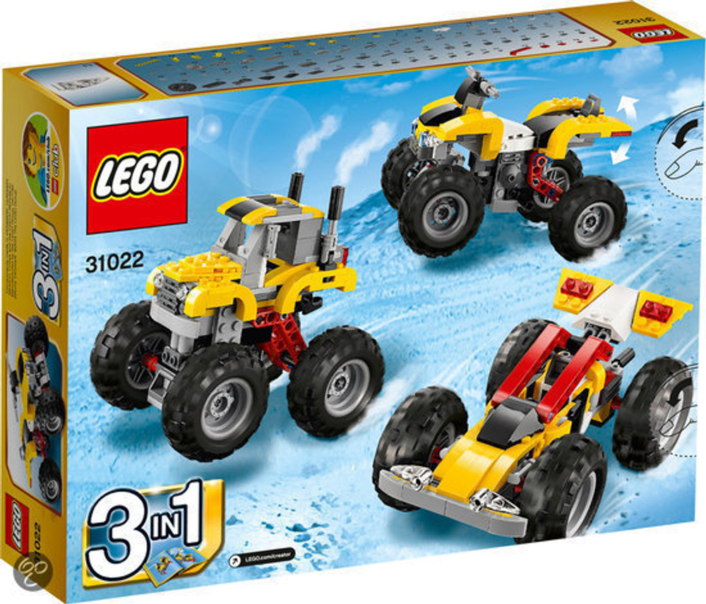 LEGO Creator: Квадроцикл 31022 — Turbo Quad — Лего Креатор Создатель