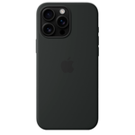 Силиконовый чехол с поддержкой MagSafe Apple Silicone Case для iPhone 16 Pro Max, Black (Черный)