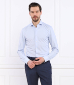 Рубашка P-HANK-spread-C1-222 BOSS BLACK - голубой(50490318)