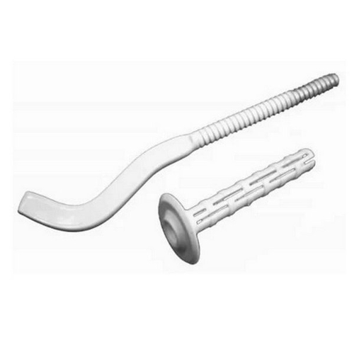 Кронштейн штыревой плоский с дюбелем 9х260м (50 шт. кор.)