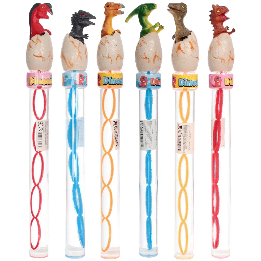 Мыльные пузыри «Динозавр Рекс», 33 см, в ассортименте