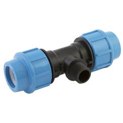 Тройник Джилекс ПНД с наружной резьбой 32х3/4х32 (10 шт. в уп.)