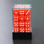 Набор шестигранных кубиков оранжевый (36 штук)