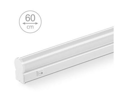 Светильник светодиодный линейный 10Вт 4000К дневной свет с выключателем WOLTA / для кухни, шкафов (ПОЛНАЯ СБОРКА)