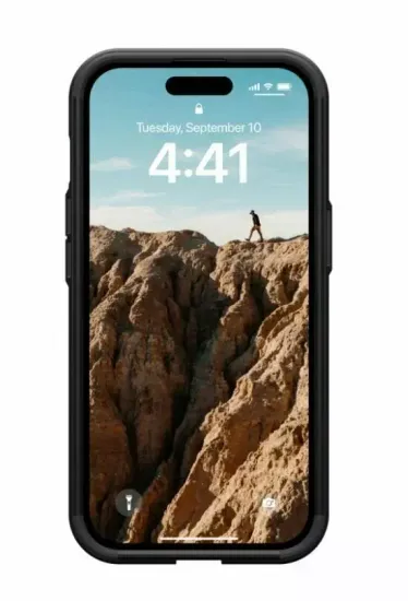 Чехол с поддержкой MAGSAFE Uag Civilian для iPhone 15 Plus 6.7", цвет черный (Black)