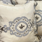 Подушка шёлковая 46х46 см, ручной работы