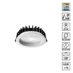 Встраиваемый светодиодный светильник Novotech FLUO 359846 NT 25Вт 2700/3200/4000К 220-240В IP44 WIR