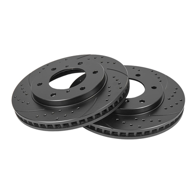 Диск тормозной GANZ передний перфорированный PRO-Line с покрытием (комплект - 2 шт) MITSUBISHI L200 2006 / Vent D=294mm Арт.: GIJ10025S