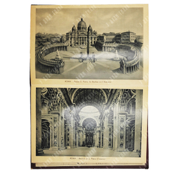 Рим. 32 фотографии видов города. Альбом. / Roma. 32 vedute. — Милан: Edizioni A. Scrocchi, 1920–1930