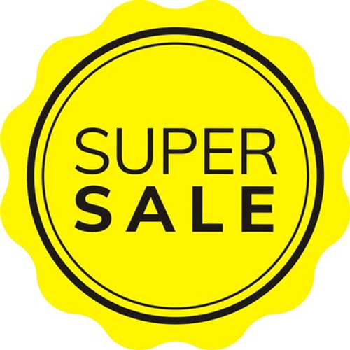 Наклейка "Super sale"