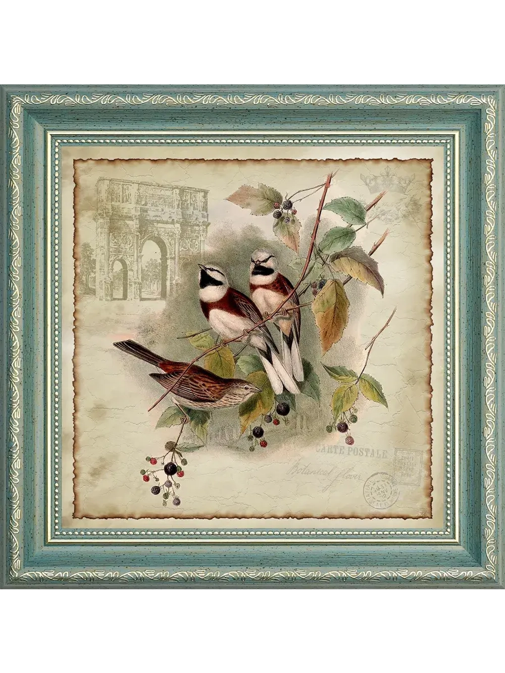 Картина на стену интерьерная на холсте 25*25 см