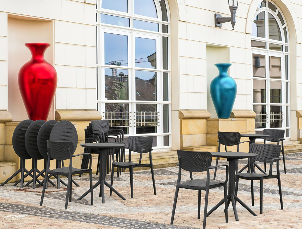 Кресло пластиковое Siesta Contract  Loft, черный