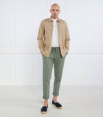 Льняное штаны Kane-DS BOSS BLACK - зеленый(50487750)