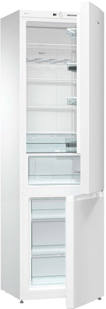 Отдельностоящий двухкамерный холодильник Gorenje NRK6201GHW4