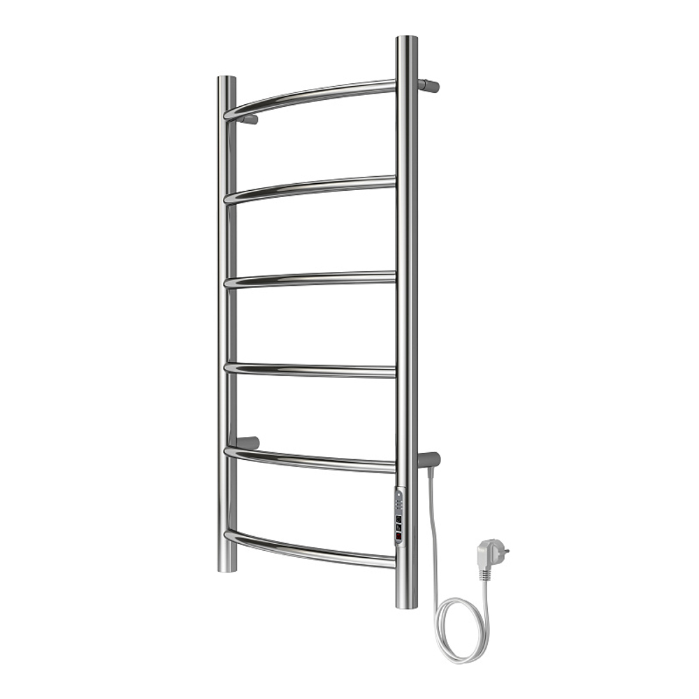 Полотенцесушитель электр. Azario VERONA 43.2х80, Хром