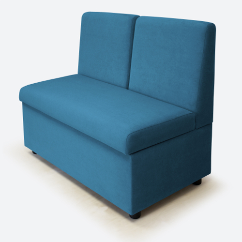 Диван в прихожую 100 см, с ящиком, Dream Denim