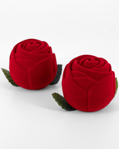 Футляр роза большая без стебля, серия "Романтика"