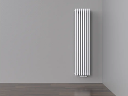 Вертикальные дизайн-радиаторы Quadrum 2080мм с нижним подключением