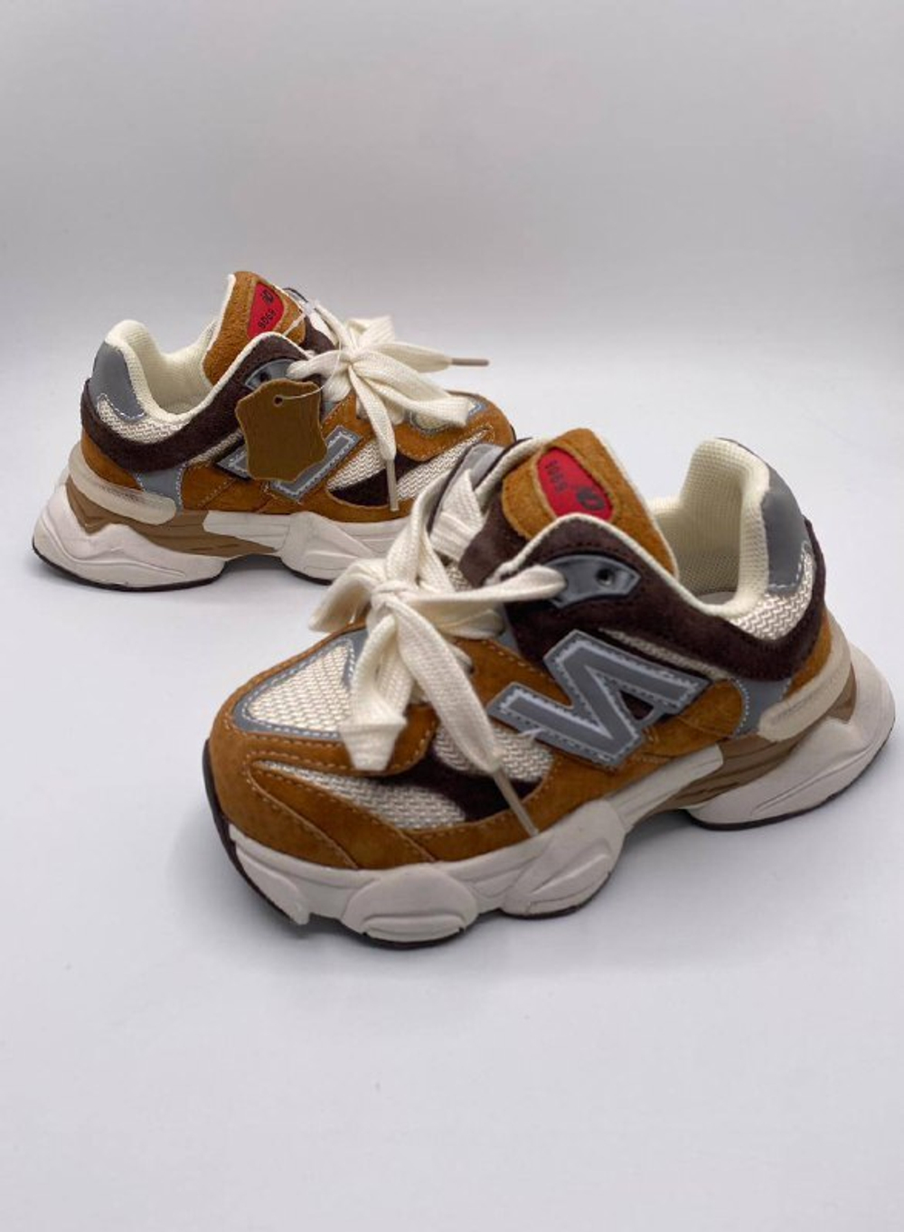 Детские кожаные кроссовки New Balance 9069
