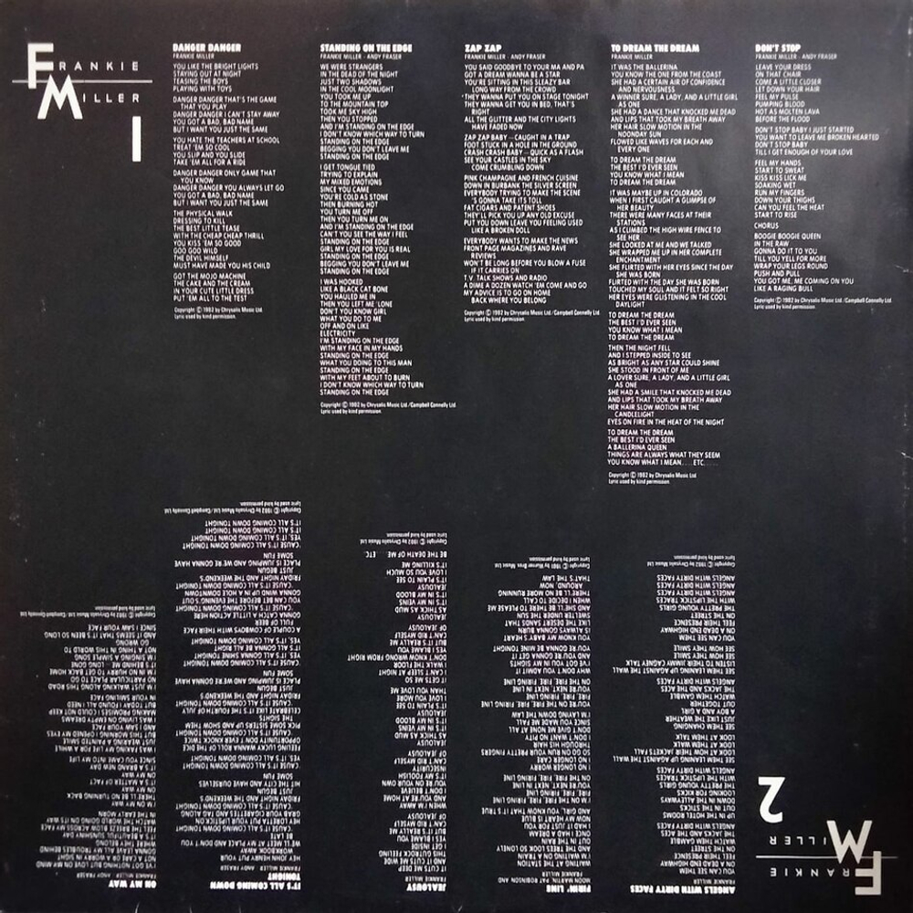 Комплект / Frankie Miller (6LP)