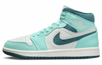 Кроссовки Jordan Air Jordan 1 Mid "Bleached Turquoise" (Женская размерная сетка)