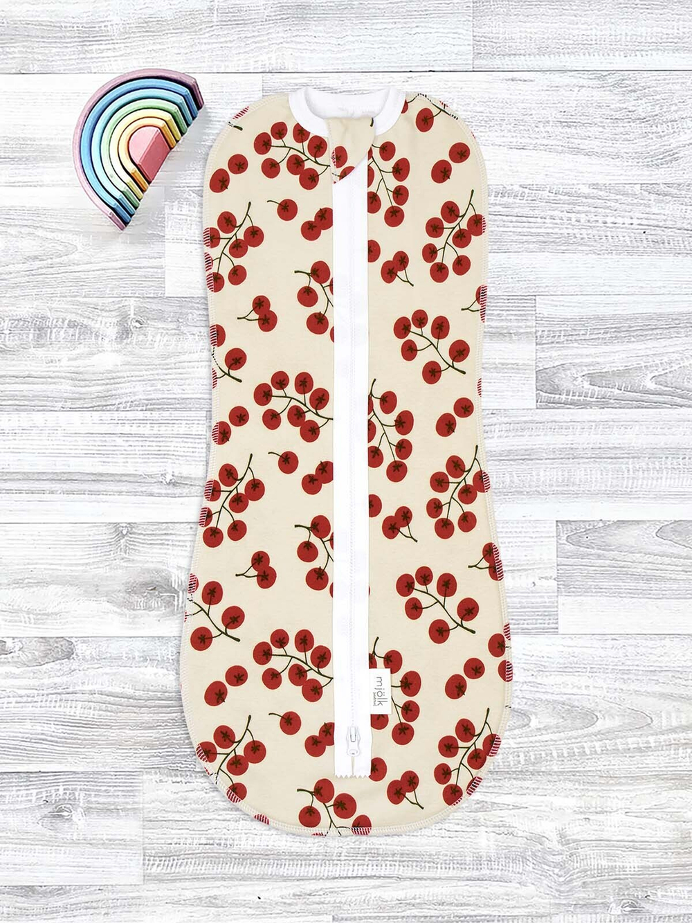 Пелёнка-кокон Mjölk Томаты Черри, уценка