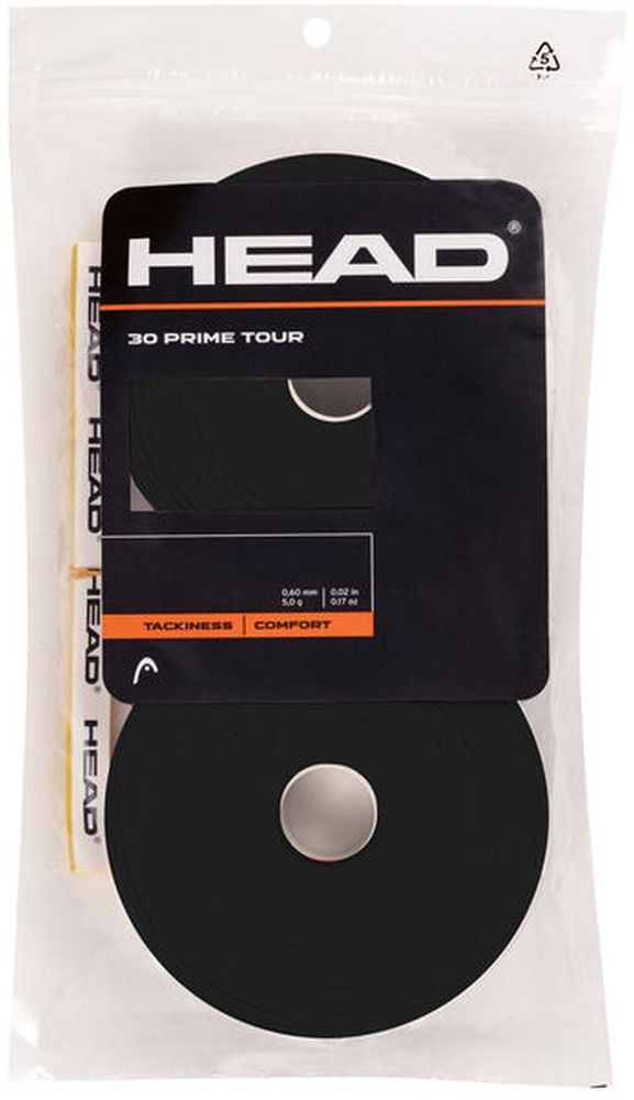 Теннисные намотки Head Prime Tour 30P - black