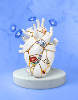 Ваза Love in Bloom Kintsugi 09929