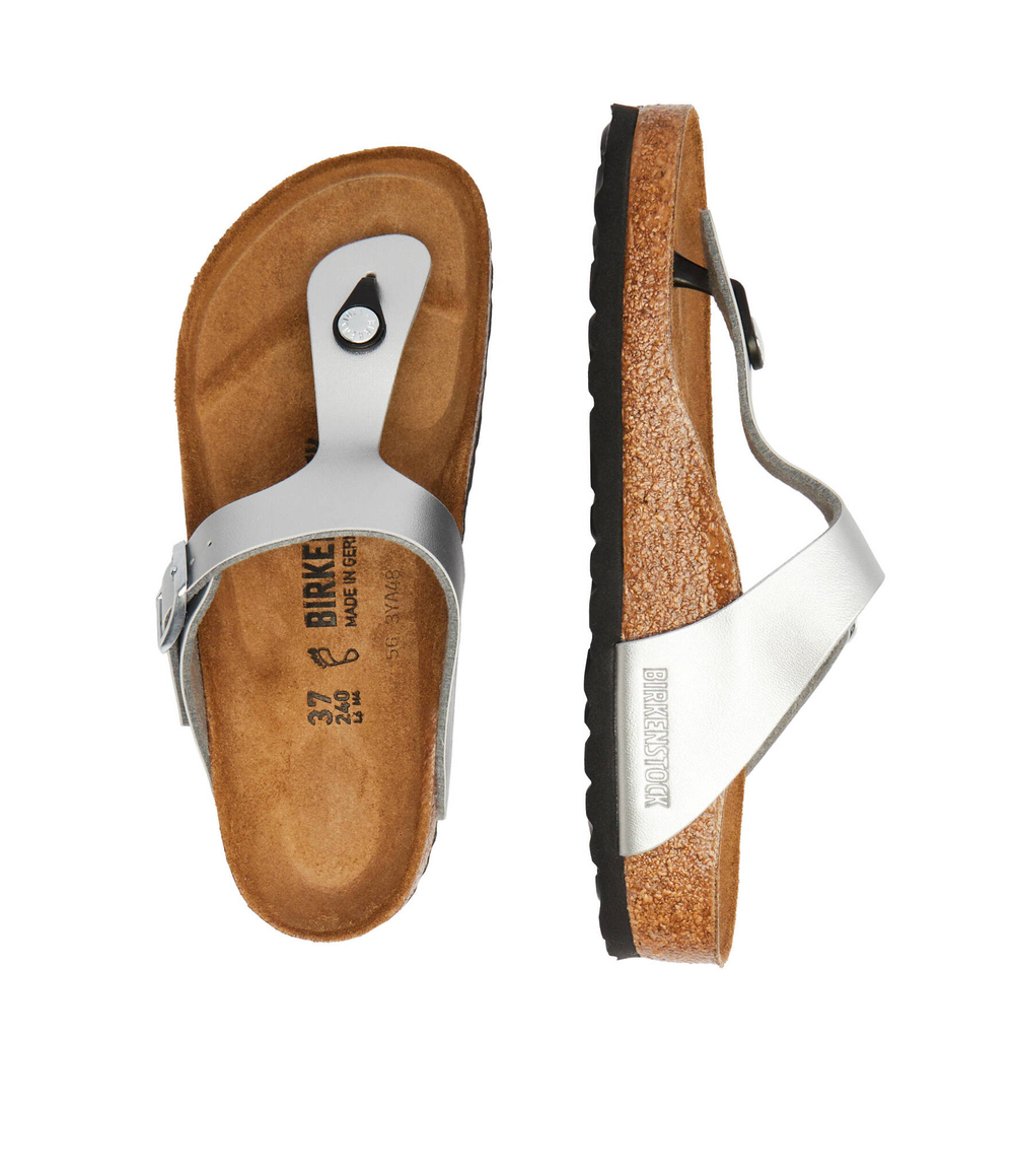 Вьетнамки Gizeh Birkenstock - серебряный(43851)