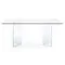 Стеклянный стол Burano 180х90 см
