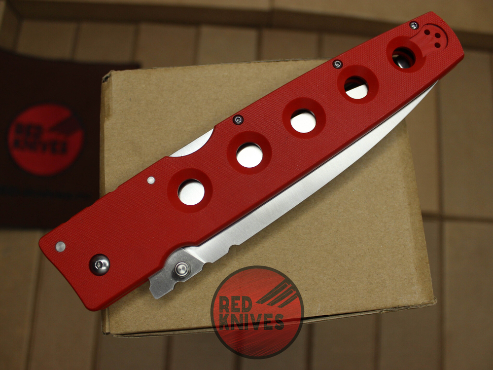 Нож Cold Steel Hold Out 6 (XL) - красня рукоять G10